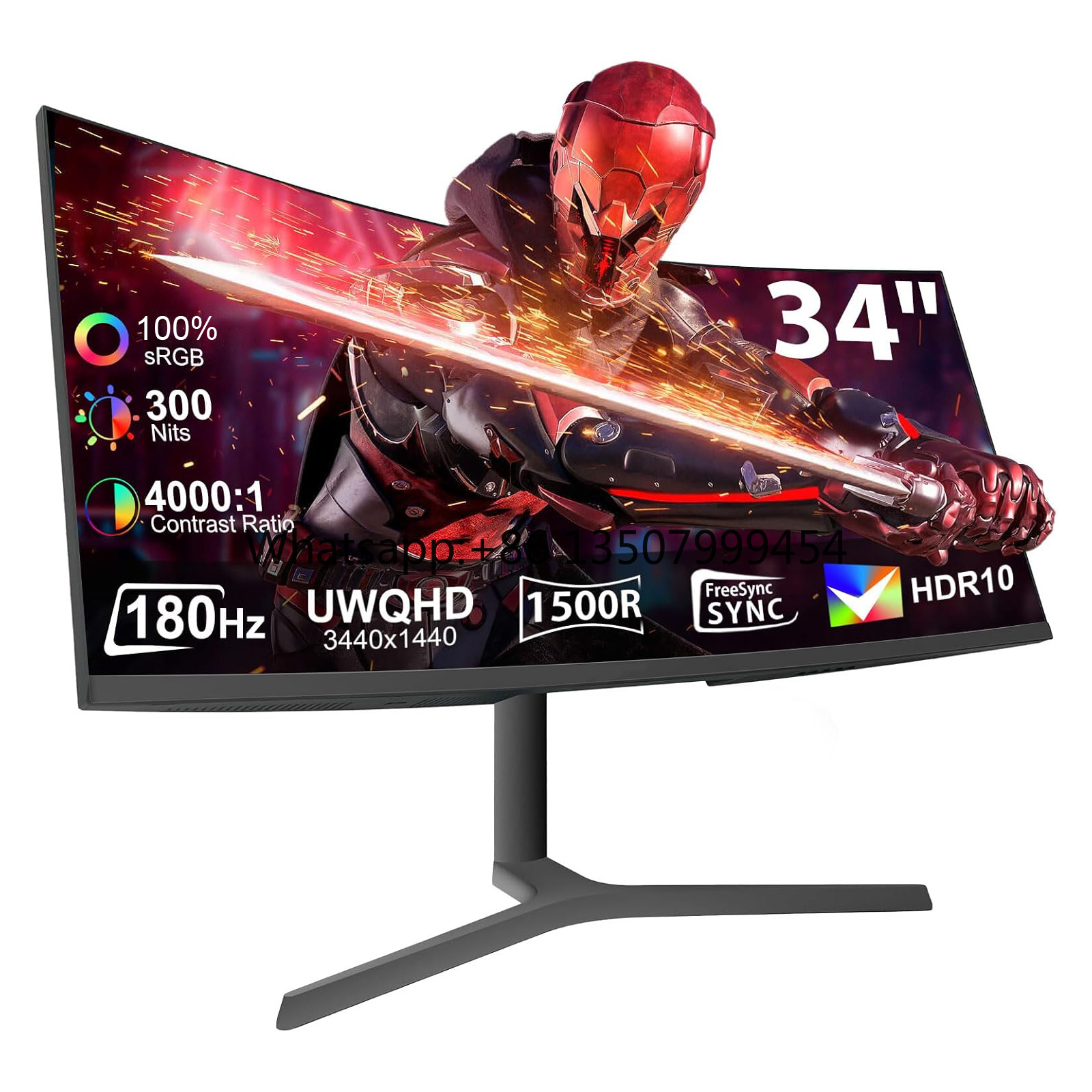 High Refresh Monitor - High Quality 4K HDR 21:9 34