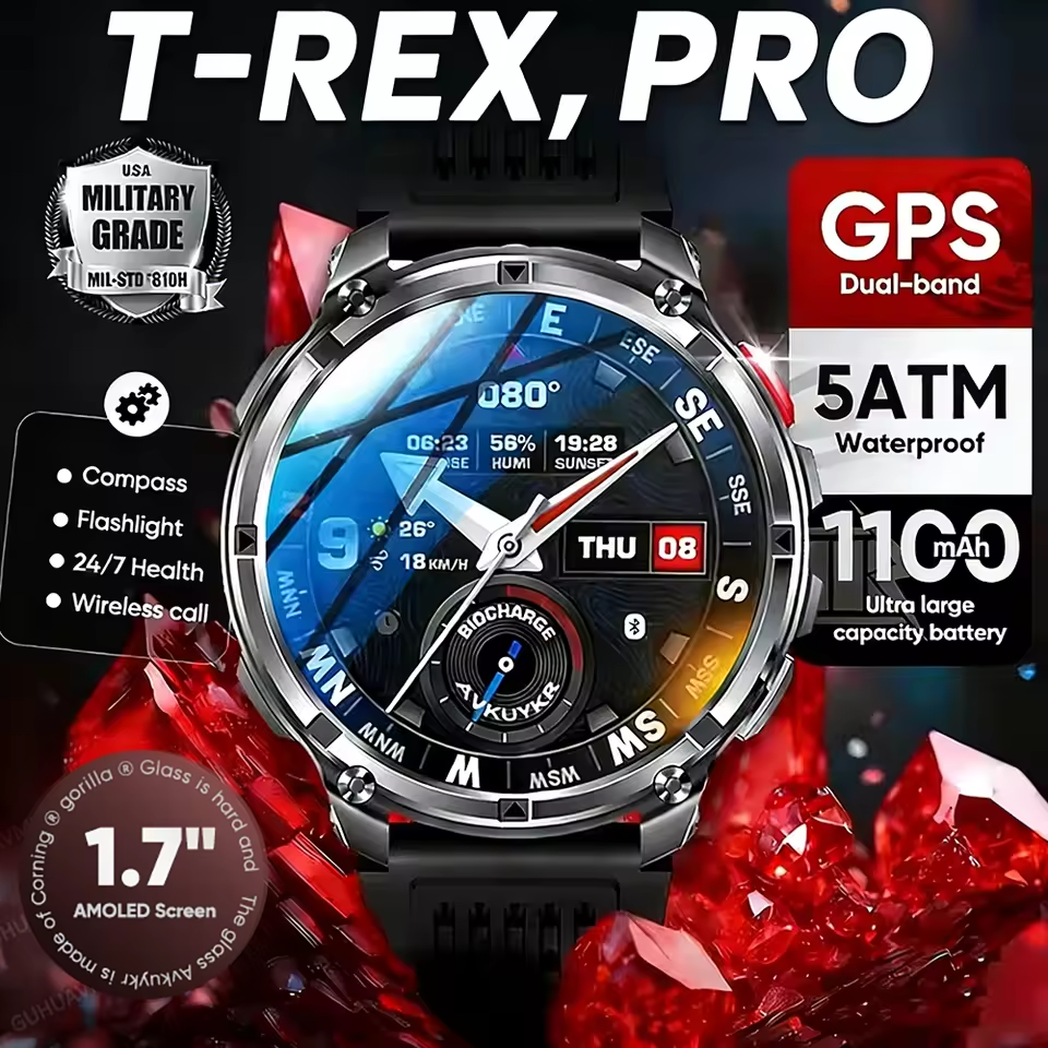 High Refresh Monitor - 2026 New T-Rex3 Pro 1100mAh Battery