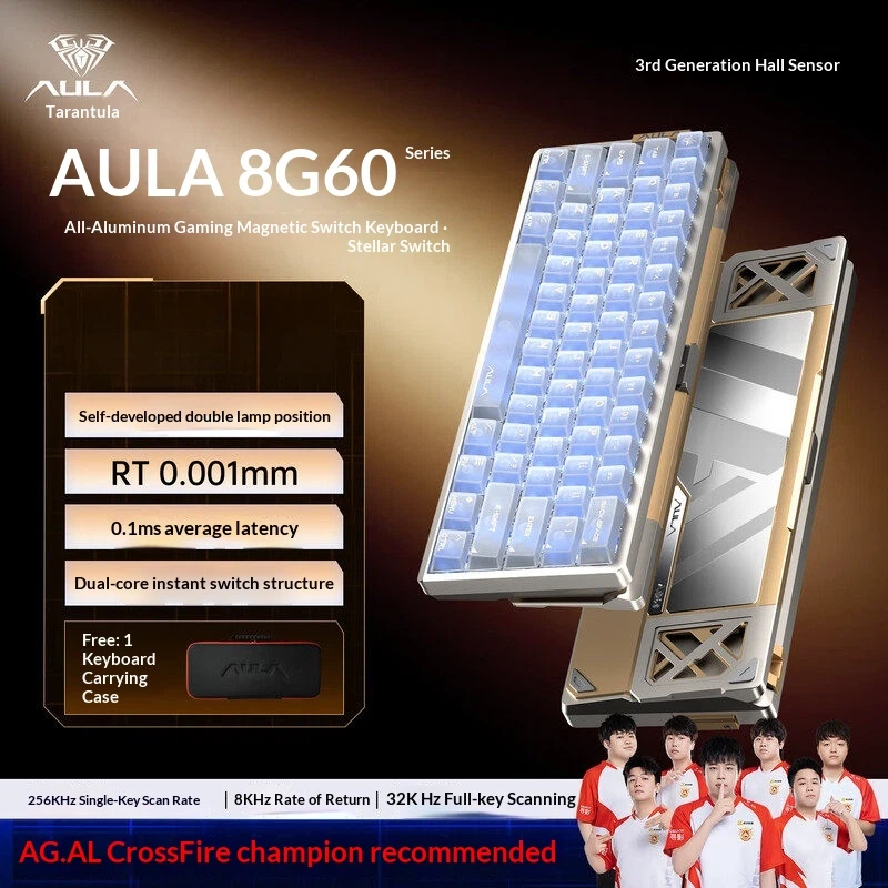 Pc Gaming Valorant - Aula Ag60 Magnetic Axis Mechanical Keyboard