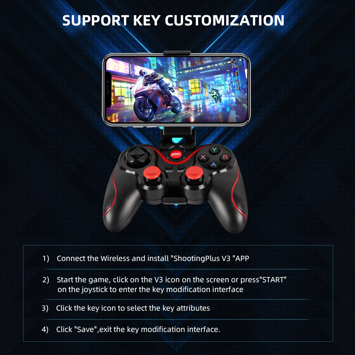 GAMINJA Wireless Bluetooth Gam – Pc Gaming Xbox recenzja i cena