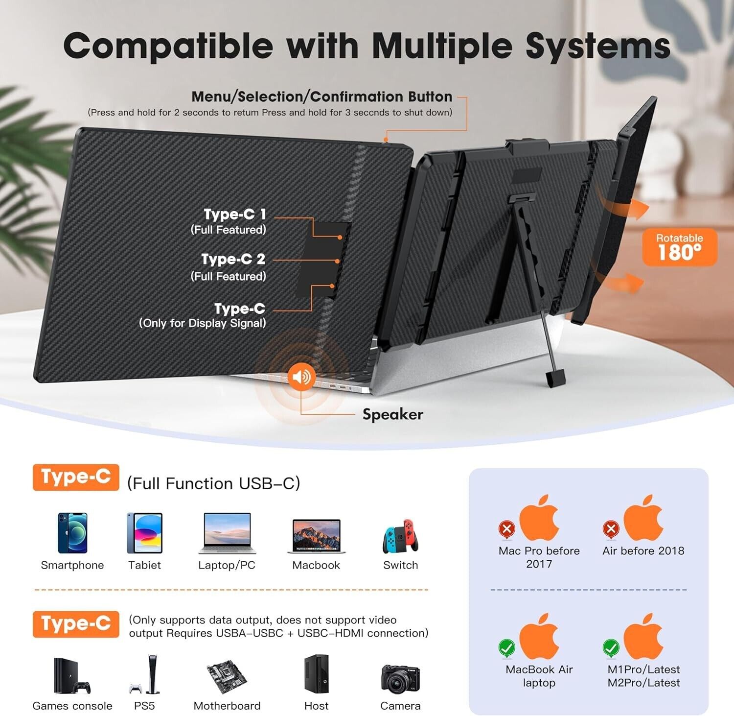 OFFIYA 14 Inch IPS 1080P FHD D – High Refresh Monitor recenzja i cena