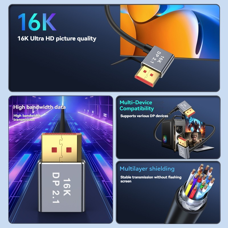 DP2.1 Silicone Flexible Elbow  – High Refresh Monitor recenzja i cena