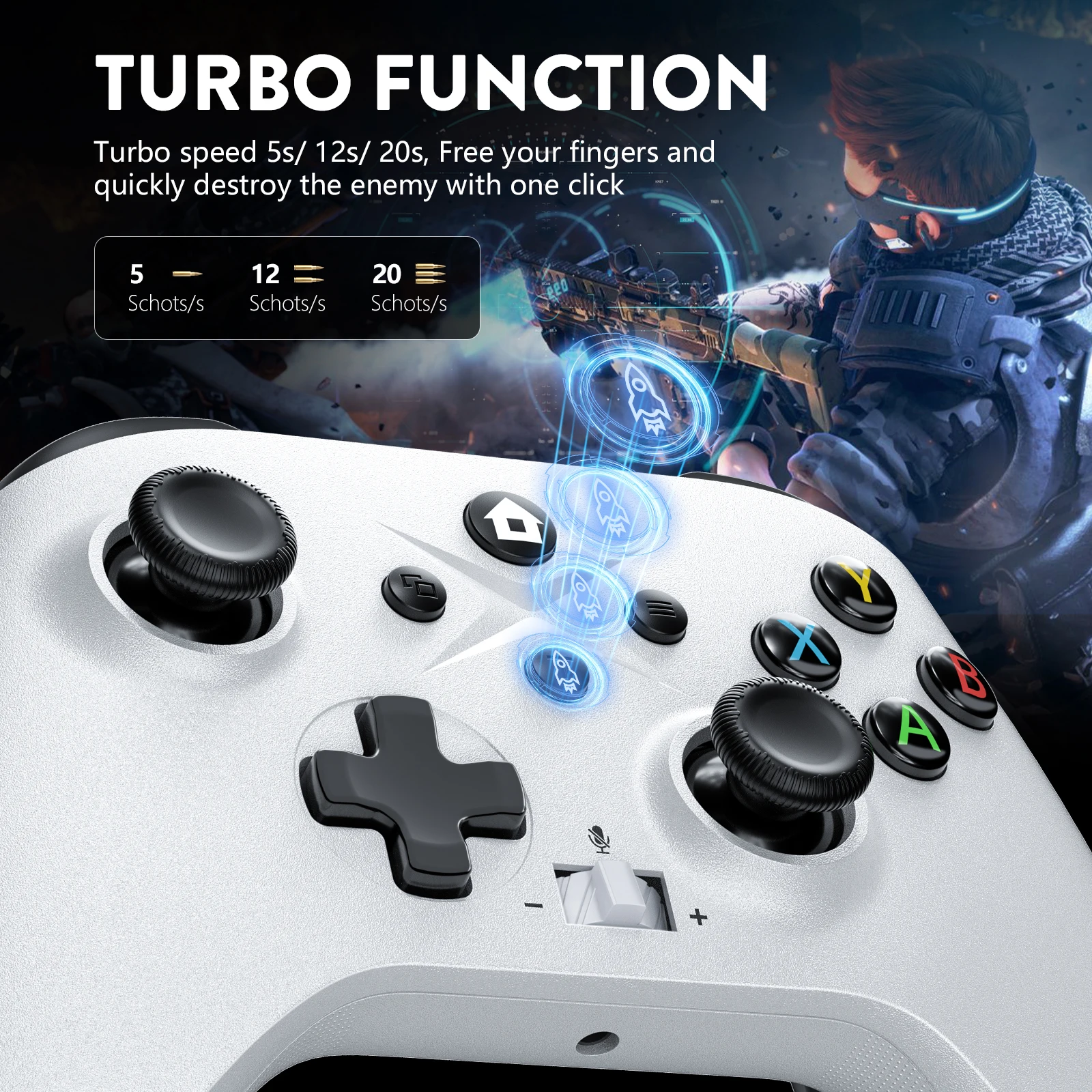 GAMROMBO Game Controller for X – Pc Gaming Xbox recenzja i cena