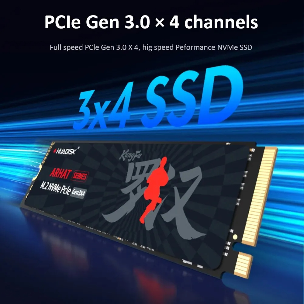 Huadisk SSD NVMe M2 1TB 512GB  – Pc Gaming Msi recenzja i cena