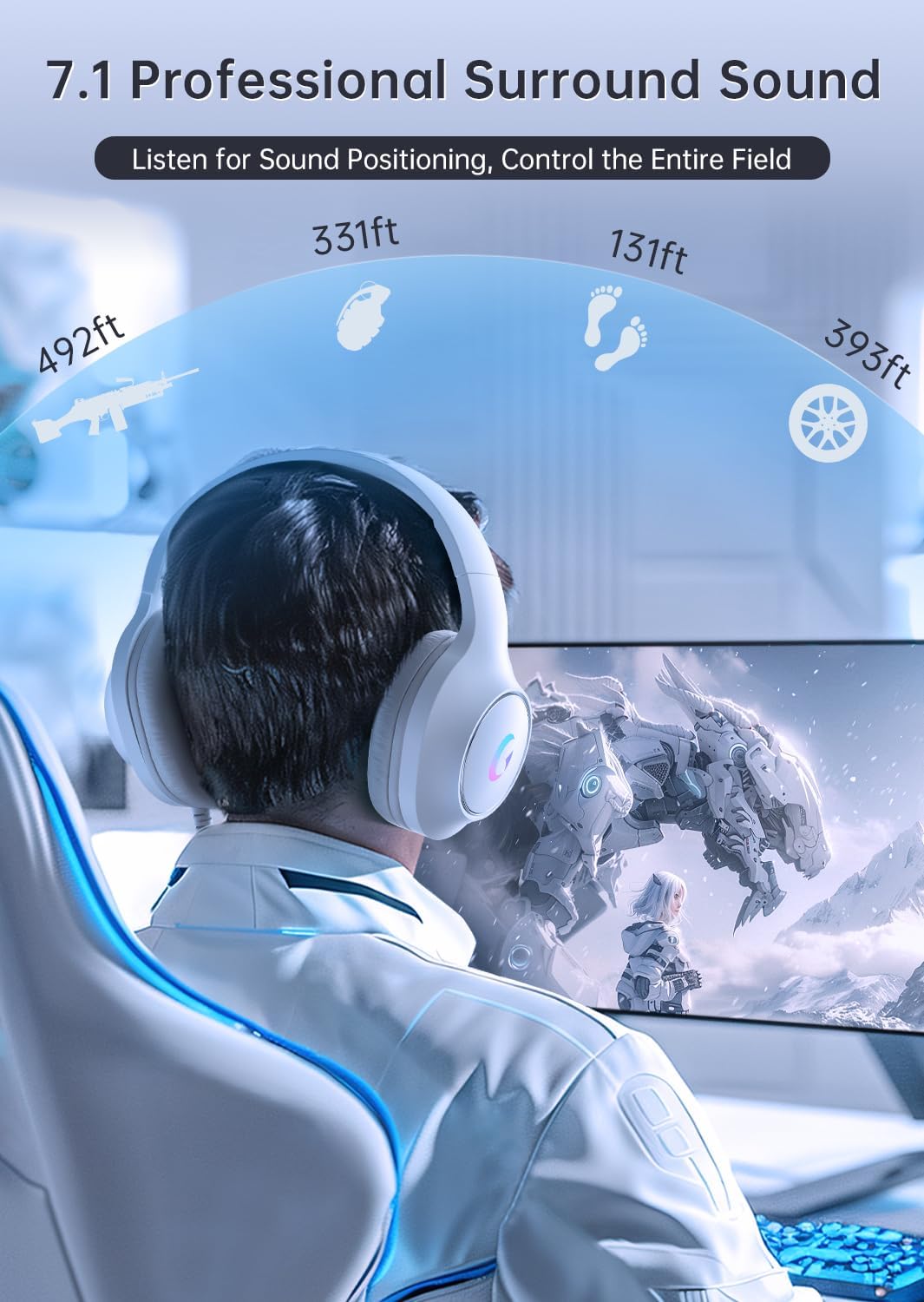 Gaming Headset With 7.1 Surrou – Pc Gaming Xbox recenzja i cena