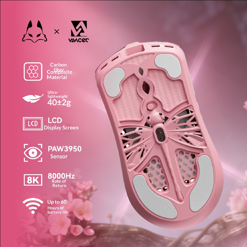 Vancer Akitsu Pink Carbon Fibe – Pc Gaming Valorant recenzja i cena