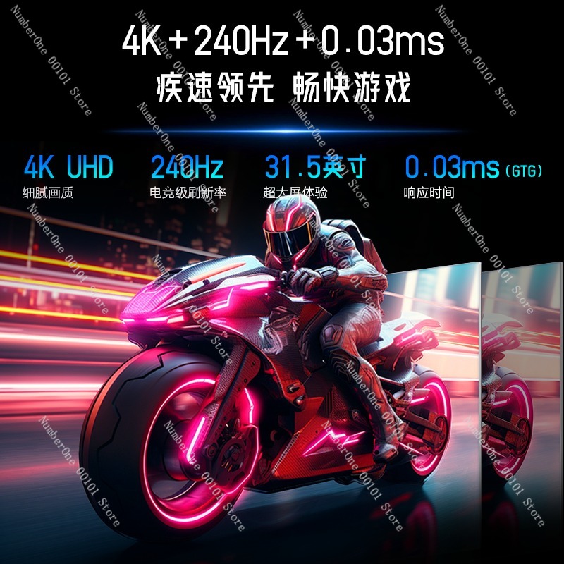 4K QD-OLED Gaming Monitor Larg – High Refresh Monitor recenzja i cena