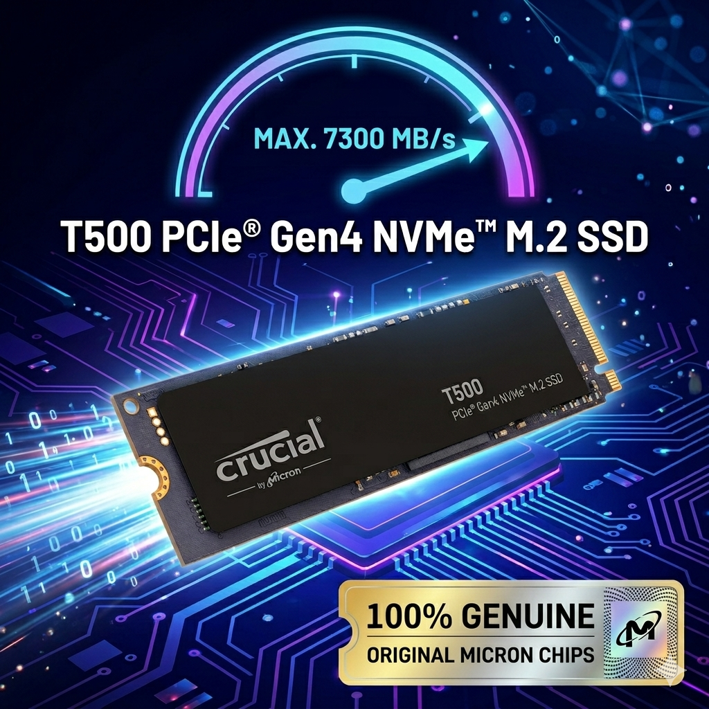Crucial T500 1TB Gen4 NVMe M.2 – Pc Gaming Website recenzja i cena