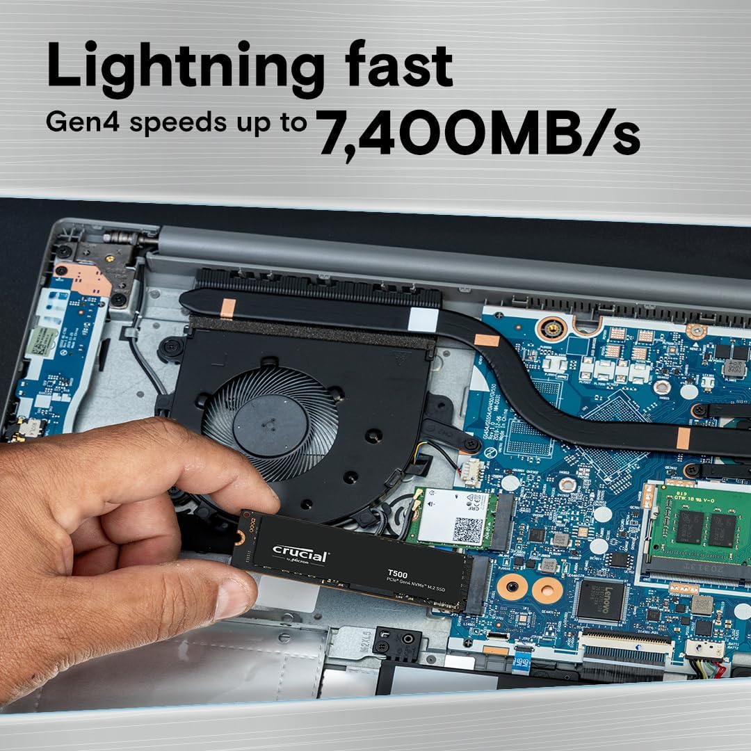 Crucial T500 1TB Gen4 NVMe M.2 – Pc Gaming Website recenzja i cena