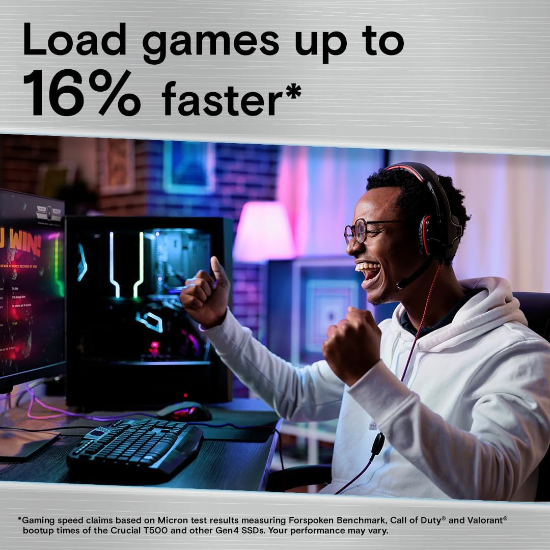 Crucial T500 1TB Gen4 NVMe M.2 – Pc Gaming Website recenzja i cena