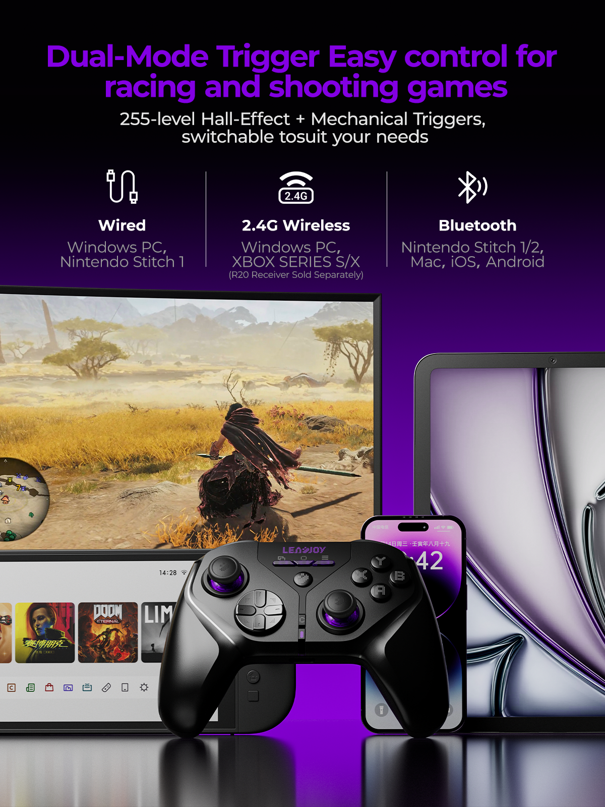 Leadjoy Xeno Plus Wireless Con – Pc Gaming Xbox recenzja i cena